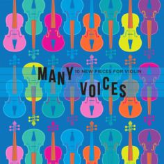 Many Voices: 10 new pieces for violin album cover